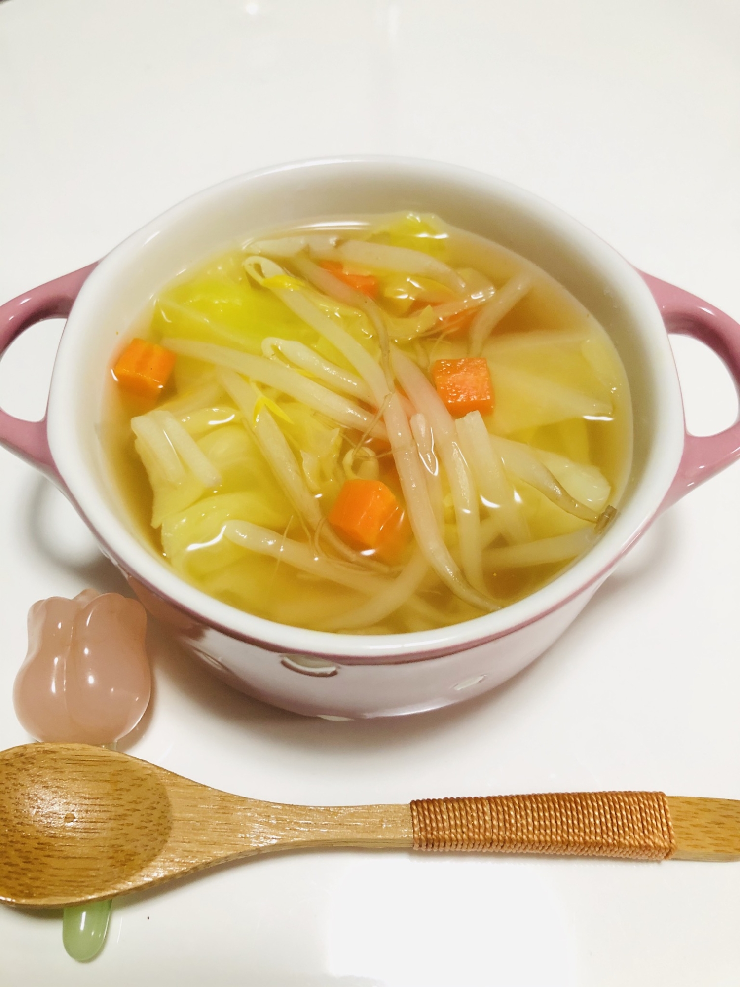 簡単野菜スープ♡つわり中の妊婦さんも食べられる