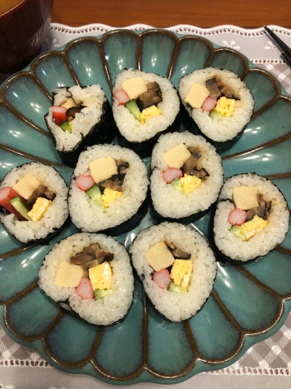 簡単酢飯で作る☆巻き寿司（恵方巻き）☆