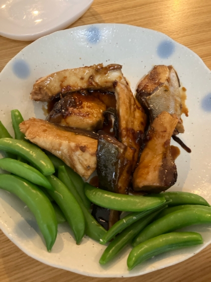 フライパンで簡単！鰤のあら炊き♡