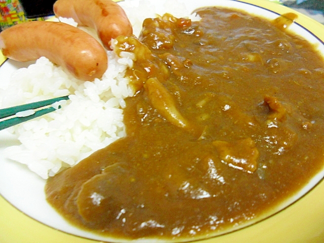 ウインナーカレーライス　子供大好き☆