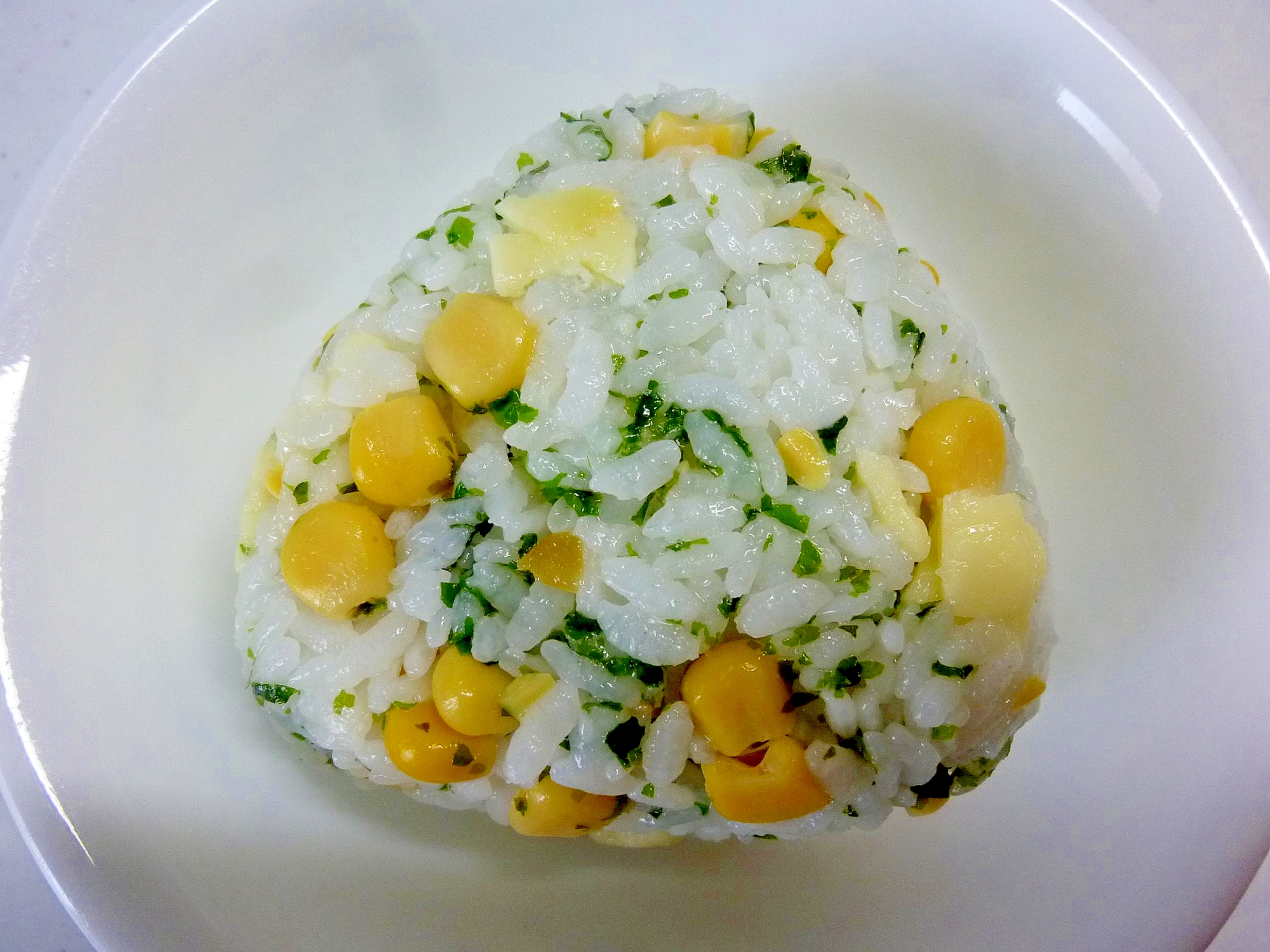 コーン チーズ 青のりおにぎり レシピ 作り方 By げんきノンタン 楽天レシピ コーン チーズ 青のりおにぎり レシピ 作り方 By げんきノンタン 楽天レシピ