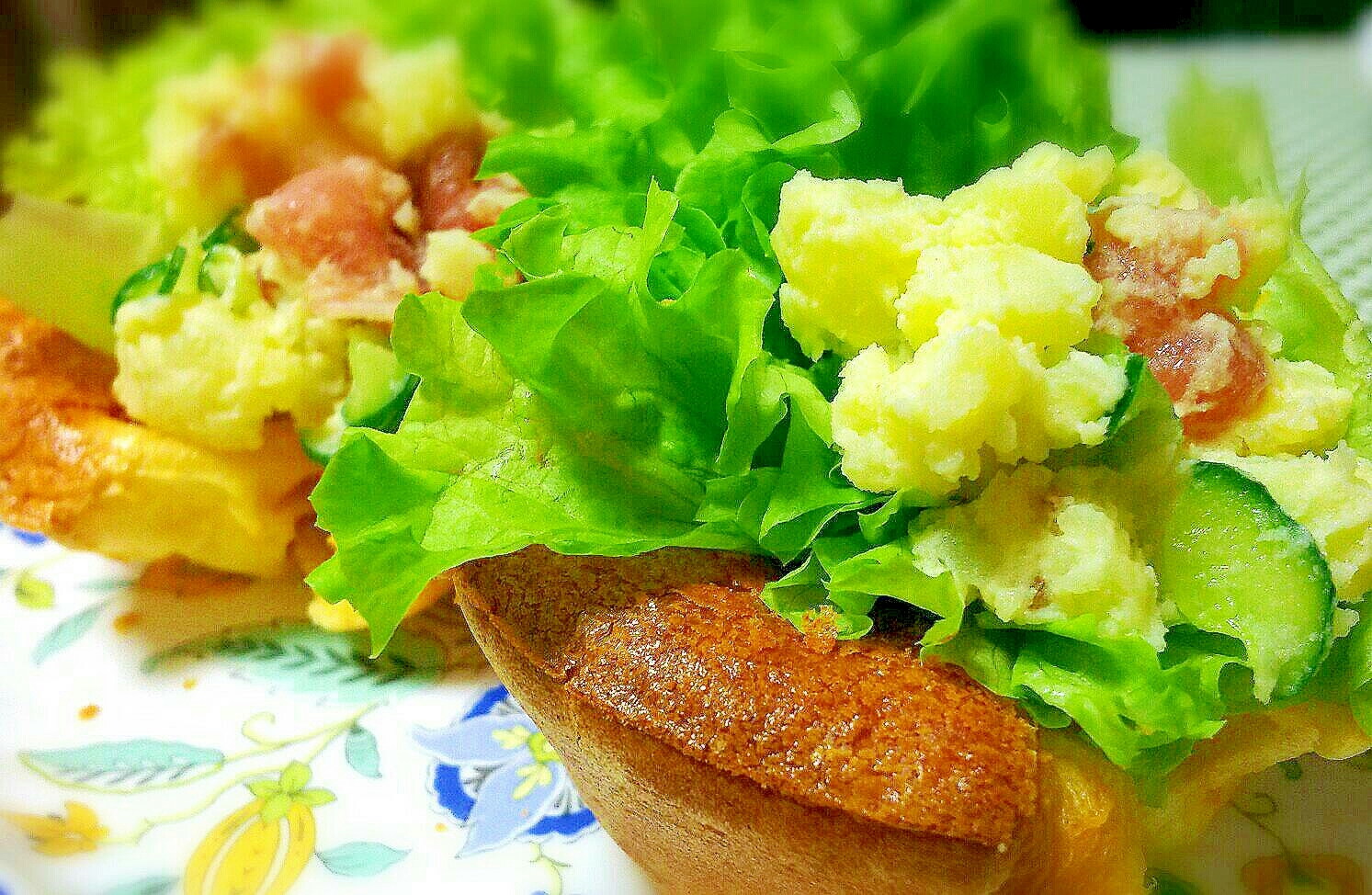 ポップオーバーで朝食を♪