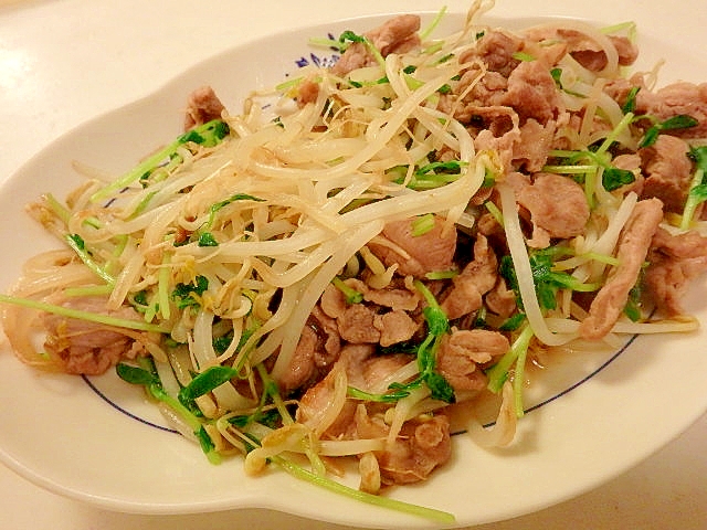 節約 豆苗豚もやし炒め レシピ 作り方 By めい 楽天レシピ 節約 豆苗豚もやし炒め レシピ 作り方 By めい 楽天レシピ