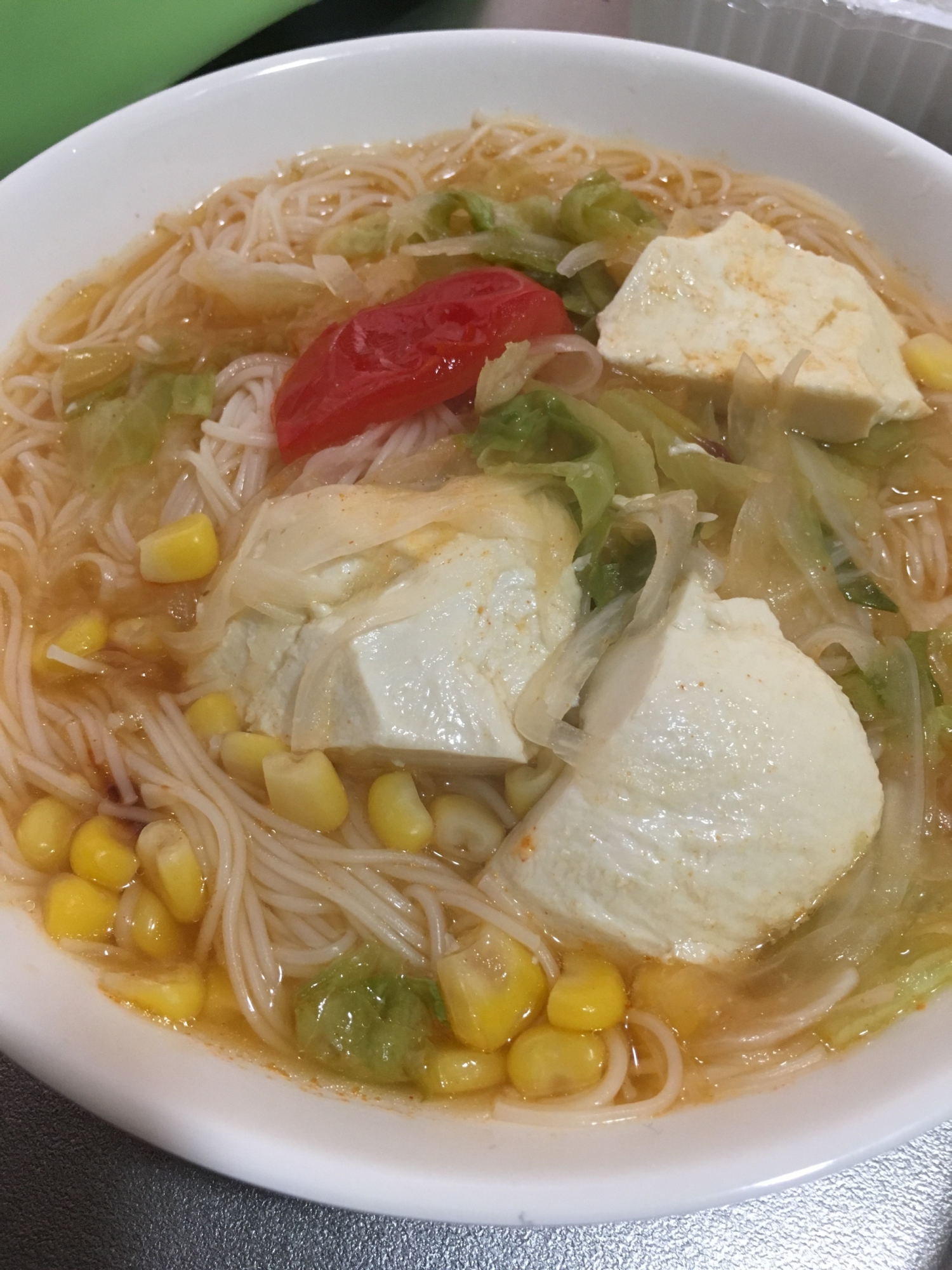 チゲそうめん