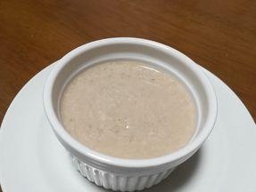 なめらかな栗のプリン