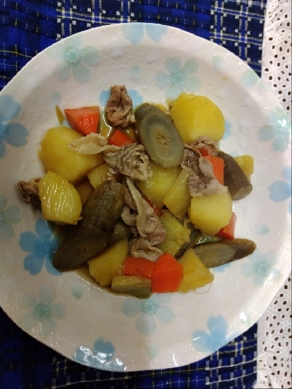 鶏肉と根菜の煮物