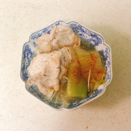 からだぽかぽか⭐豚キムチスープ