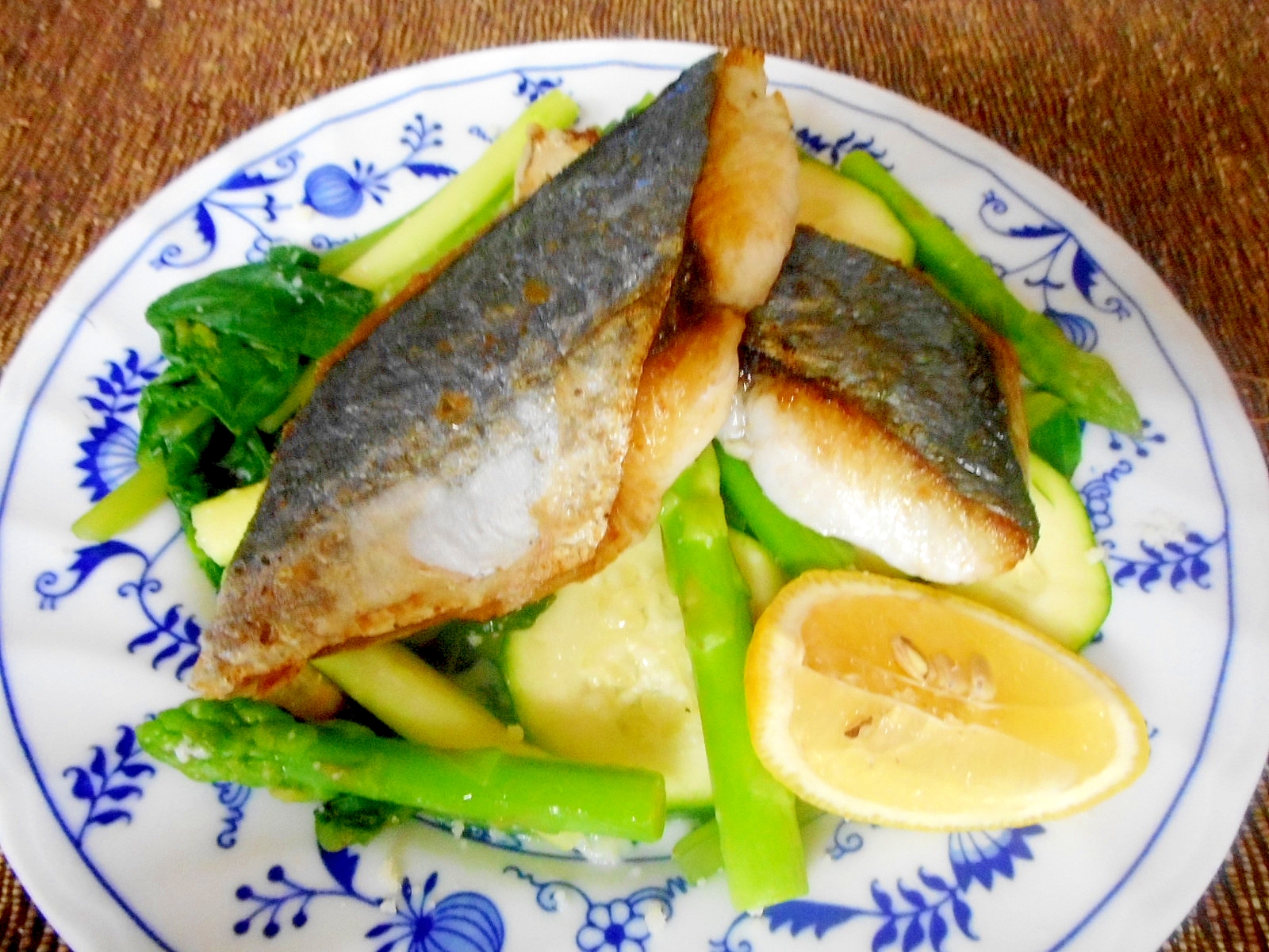 さわらのソテーとアスパラとズッキーニ レシピ 作り方 By Mococo05 楽天レシピ さわらのソテーとアスパラとズッキーニ レシピ 作り方 By Mococo05 楽天レシピ