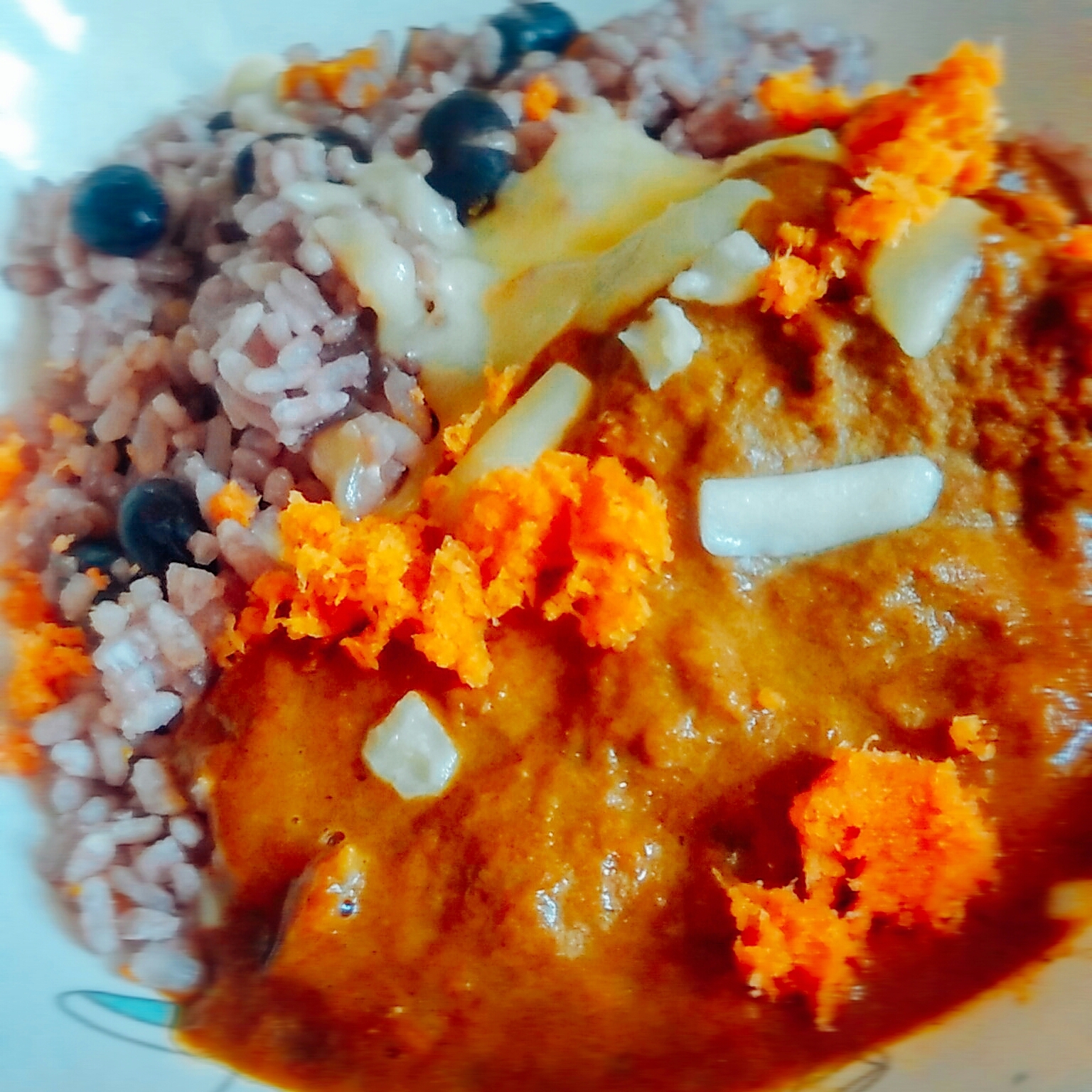 黒豆ごはんカレー
