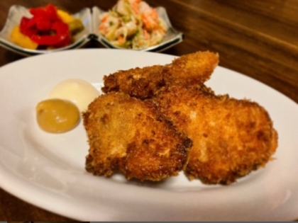 鶏ささみ肉でも柔らか♪サクサクチキンカツレツ
