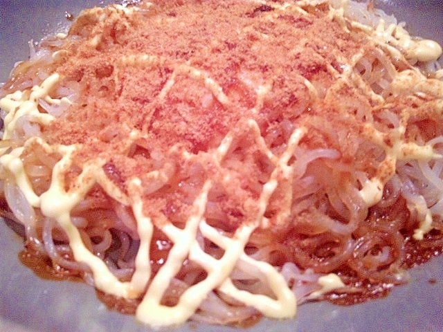 【超低カロリー】満腹ダイエット!白滝のモダン焼き風