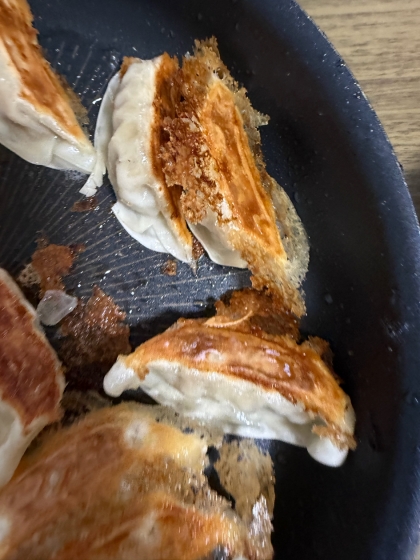 ニンニク無しの手作り焼き餃子。