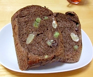 チョコ甘納豆☆パン