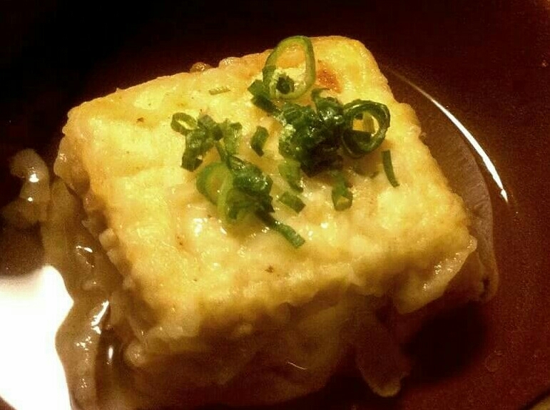 つゆたっぷり揚げ出し豆腐