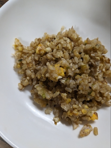 パラパラ卵玄米チャーハン