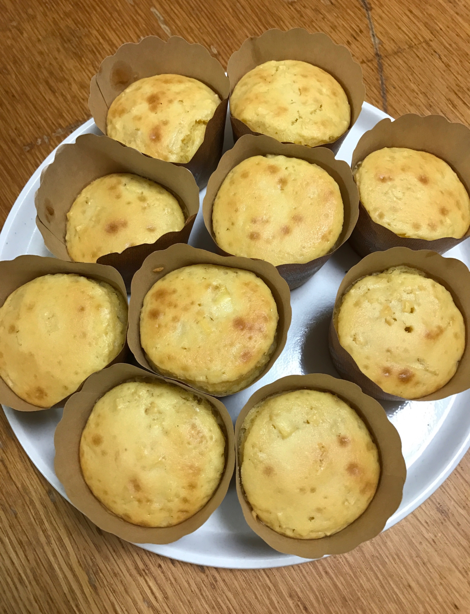 簡単 ホットケーキミックスで作るりんごマフィン レシピ 作り方 By Risa1003 楽天レシピ