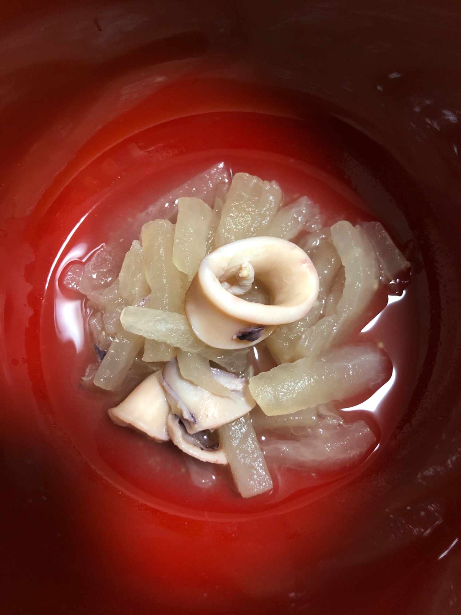 イカと大根の煮物