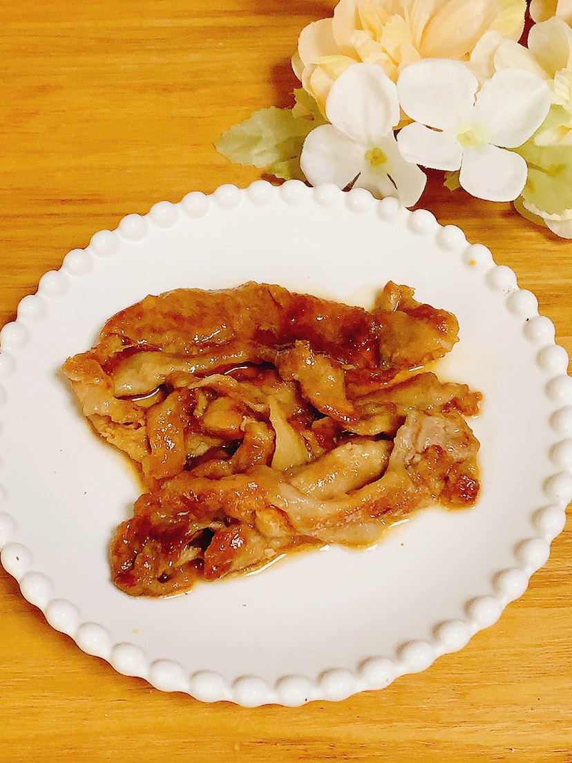 豚肉南蛮焼き( ͒‎‎•ɷ•͒)◞ෆ