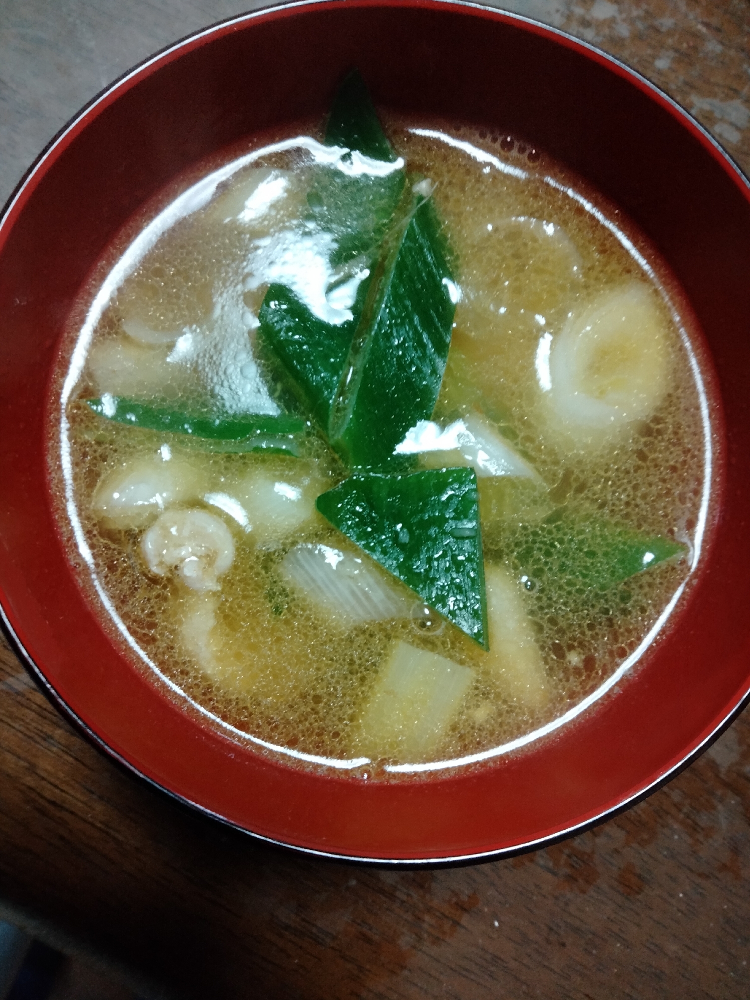 姜葱醤スープ