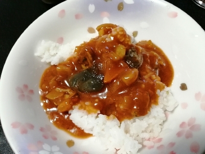 お茄子をカレーにって、初めてでしたが合いますね！レシピありがとうございます！