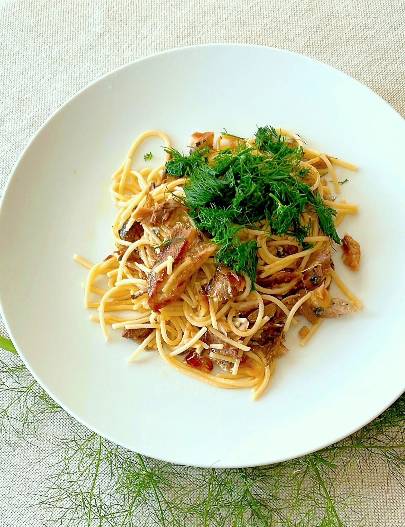 イタリア☆イワシのパスタ