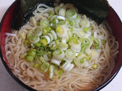 ごまとネギのラーメン