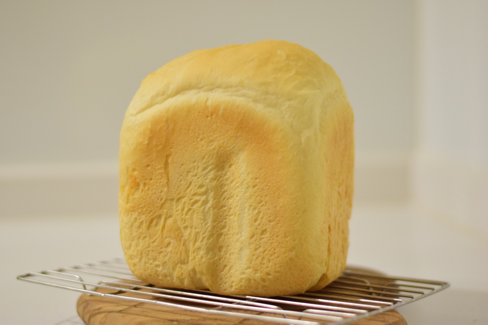 離乳食に♫HBで砂糖も塩もバターも控えめの食パン