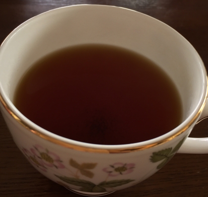 いつもよりおいしい紅茶になりました！！