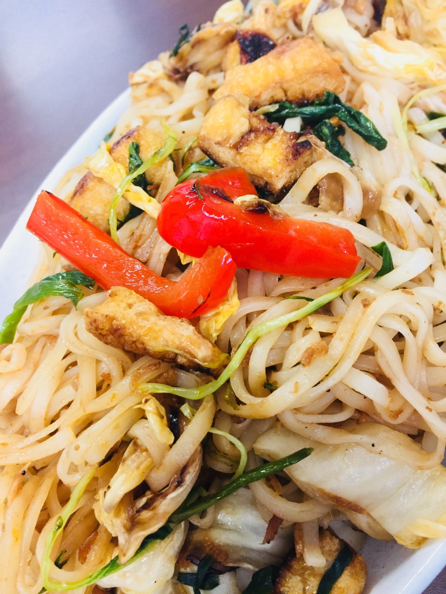 センレックと残り野菜で美味しいパッタイ