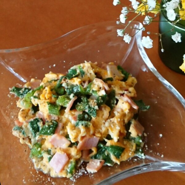 バター風味ᕷ アイスプラントとハムの卵炒めꕤ୭ レシピ 作り方 By Anoa 楽天レシピ バター風味ᕷ アイスプラントとハムの卵炒めꕤ୭ レシピ 作り方 By Anoa 楽天レシピ