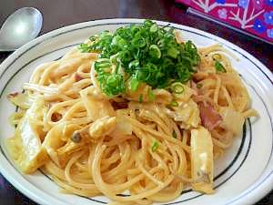 白菜カルボナーラ