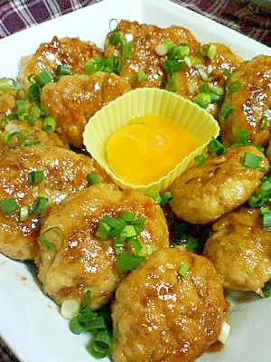 照り焼きのタレが決めて 豆腐入り鶏つくね レシピ 作り方 By Mane11 楽天レシピ