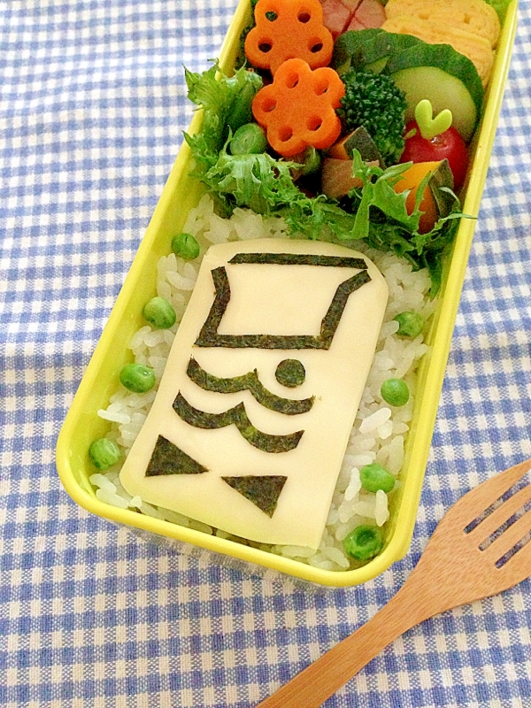 簡単キャラ弁 ミスタードーナツのお弁当 レシピ 作り方 By Cherry05 楽天レシピ