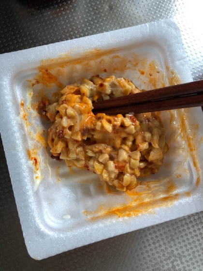 食べラー納豆マヨご飯