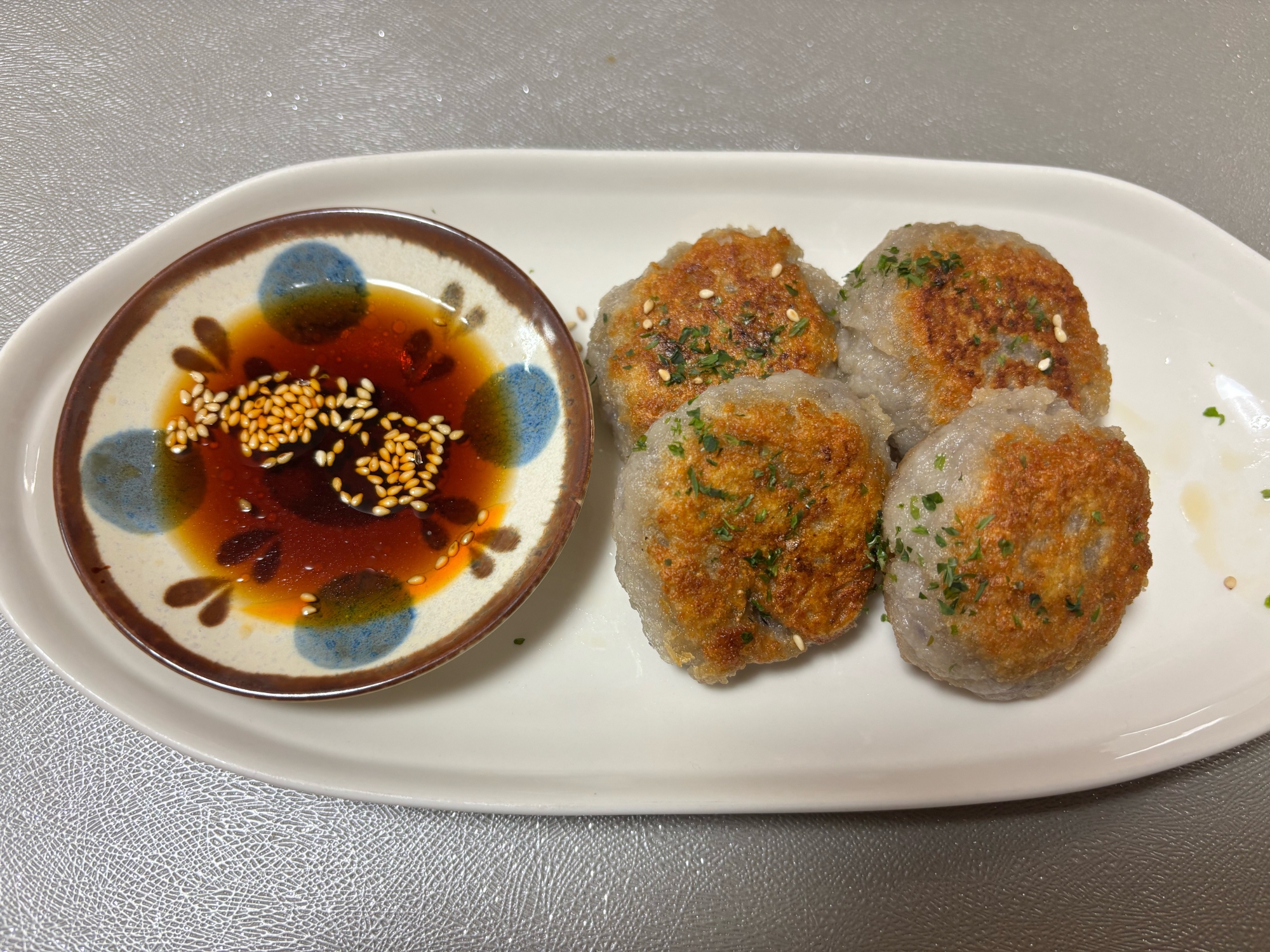 食材はレンコンだけ！⭐️レンコン餅⭐️