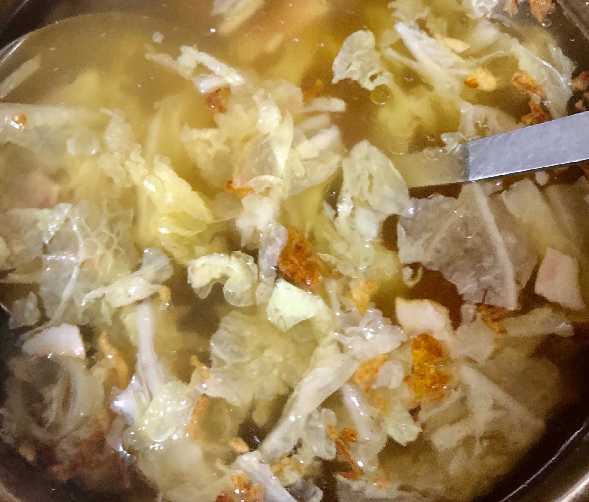 メイン材料２つ♪簡単美味しい♪ベーコン白菜スープ