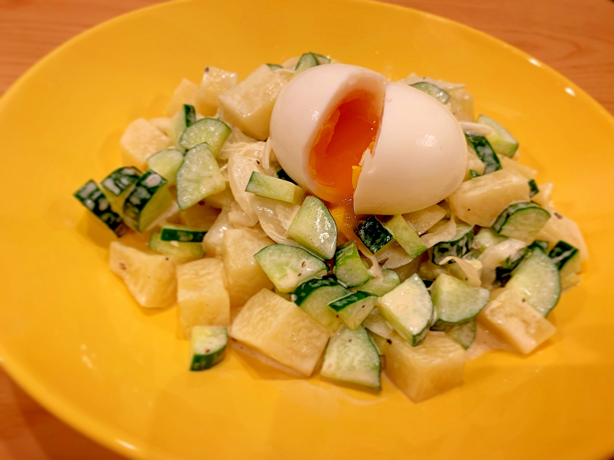 楽チン！ ポテトときゅうりのコロコロサラダ