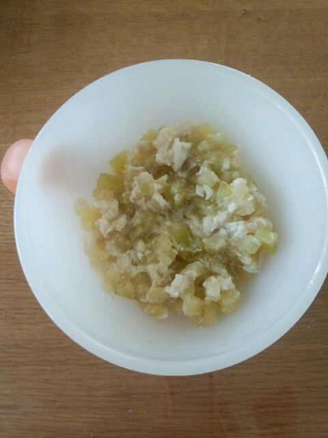 離乳食 中期 なすとたらの野菜スープ煮 レシピ 作り方 By Koko0730 楽天レシピ