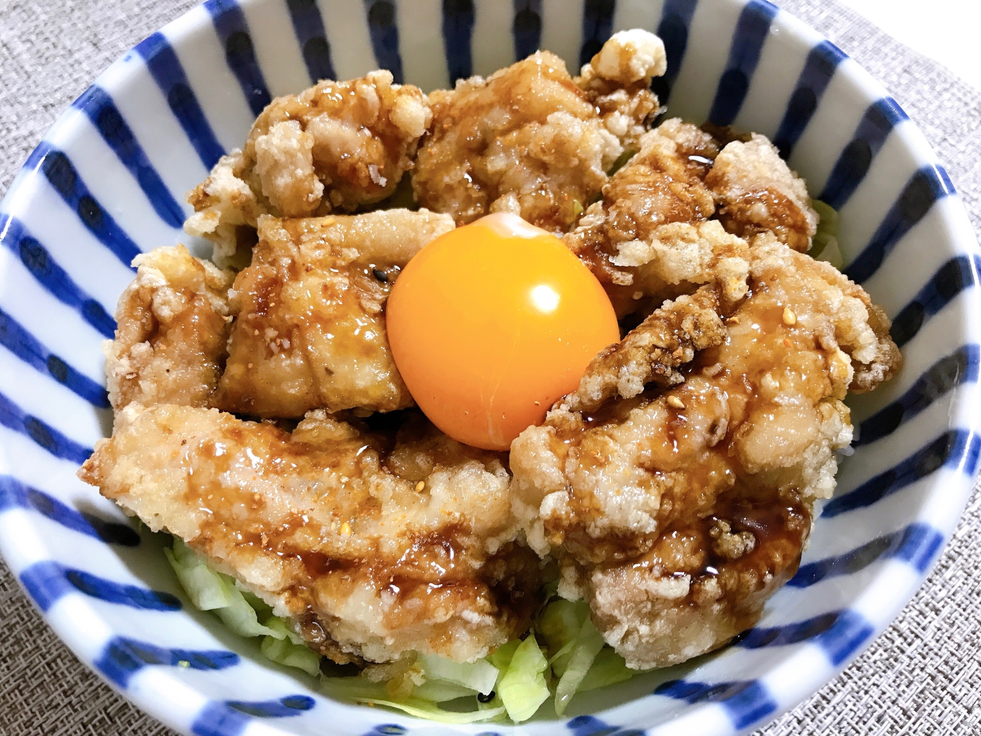 竜田揚げ丼