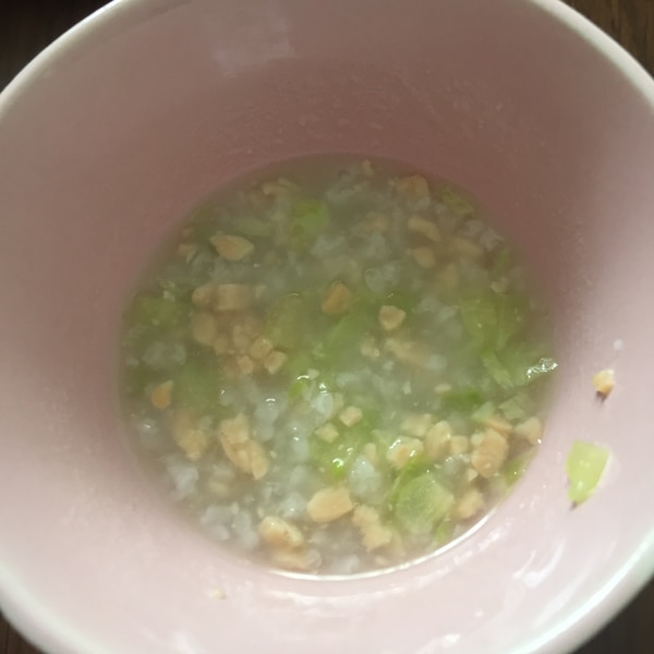 離乳食中期 納豆きゅうりがゆ レシピ 作り方 By Nozenkazra 楽天レシピ 離乳食中期 納豆きゅうりがゆ レシピ 作り方 By Nozenkazra 楽天レシピ