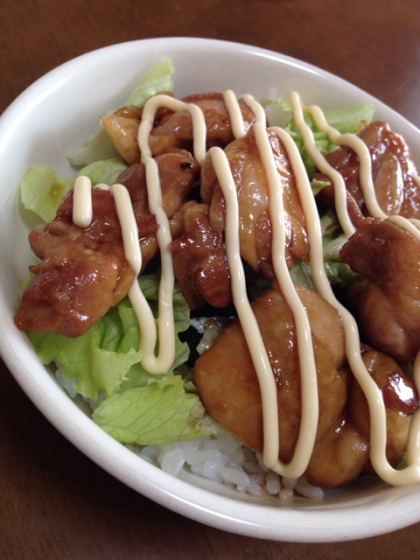 鶏テリ丼