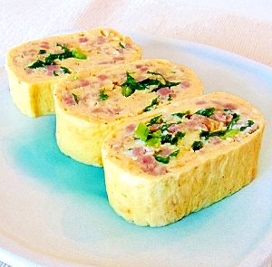 ニラとスパムの玉子焼き レシピ 作り方 By メリッコ 楽天レシピ