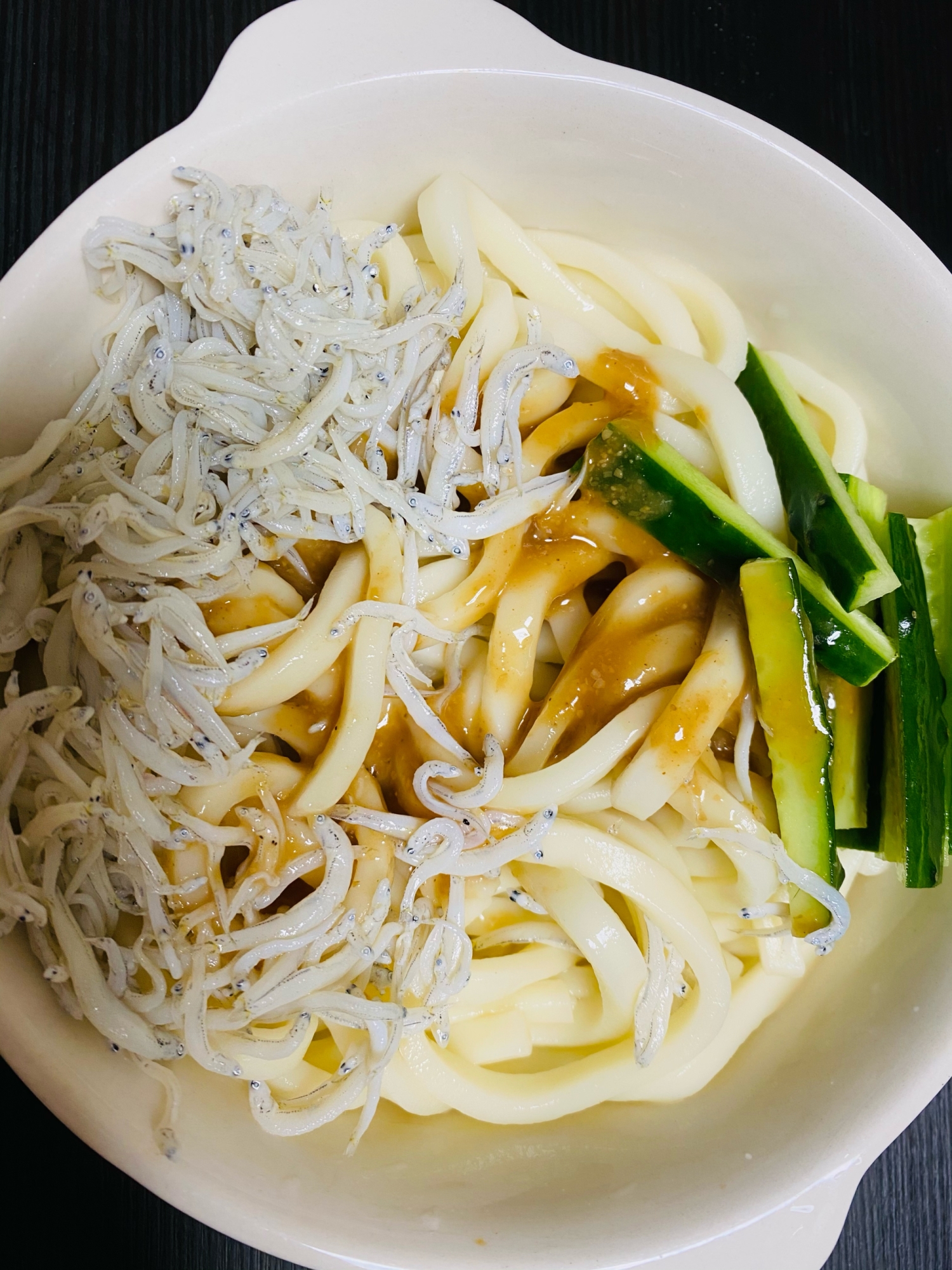 さっぱりしらすうどん