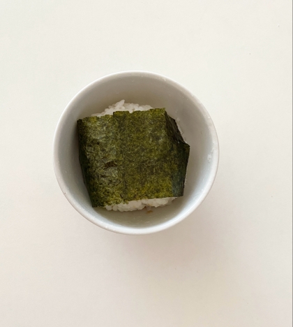 ➿野沢菜のおかか和えおにぎり➿
