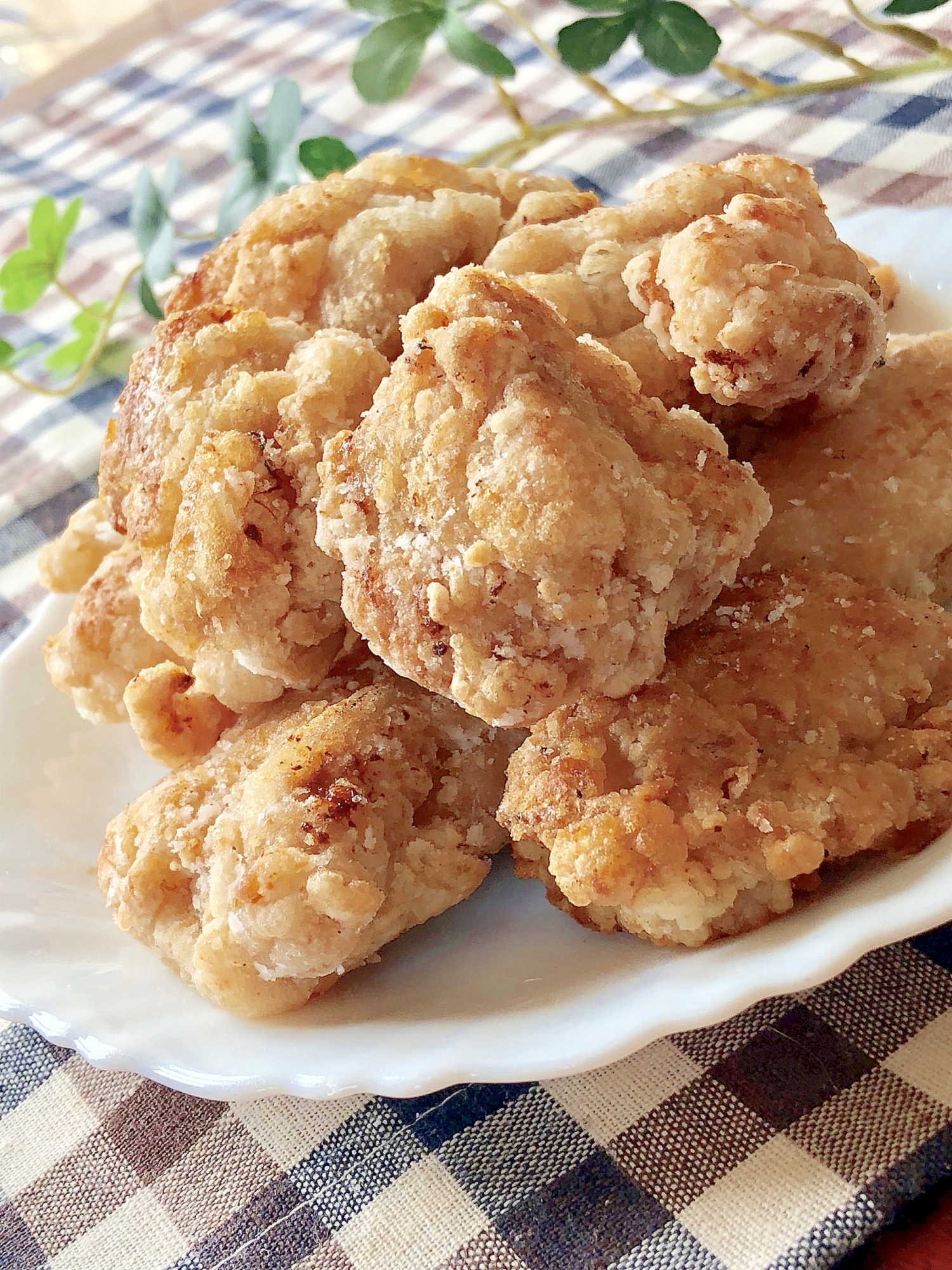 鶏むね肉で♡絶品♡我が家の特製唐揚げ