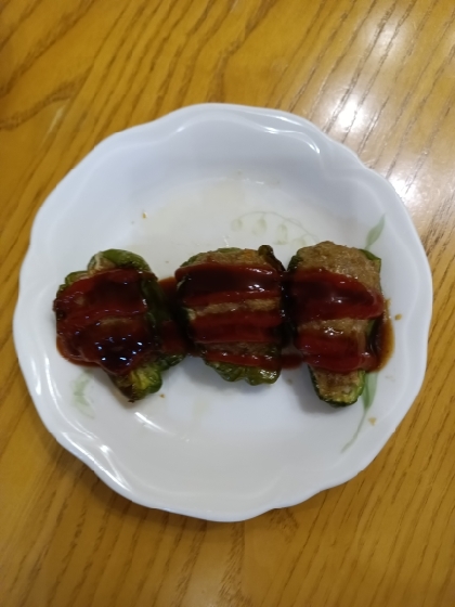 簡単で美味しい！ピーマンの肉詰め♪