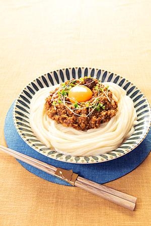 味噌キーマカレーうどん