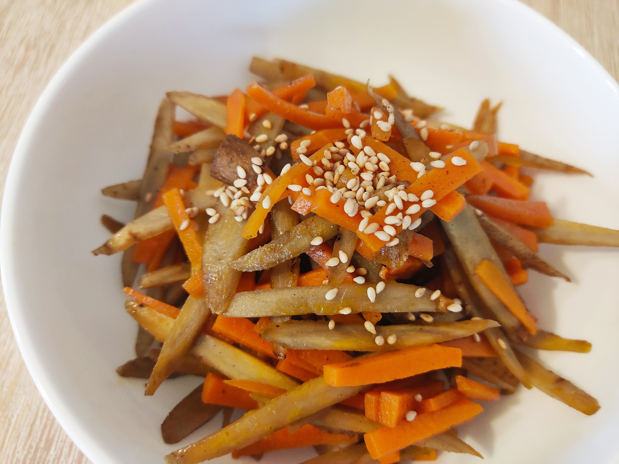 めんつゆで簡単 子どもも食べられるきんぴらごぼう レシピ 作り方 By Makicchi 楽天レシピ