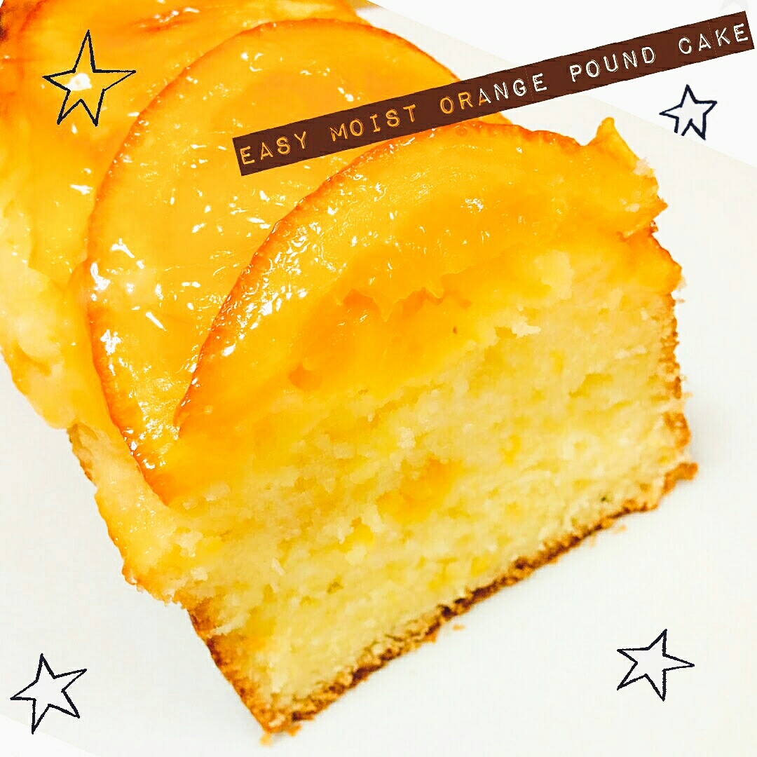 ♡簡単しっとり！オレンジのパウンドケーキ