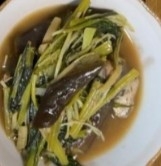 水菜と茄子の煮物